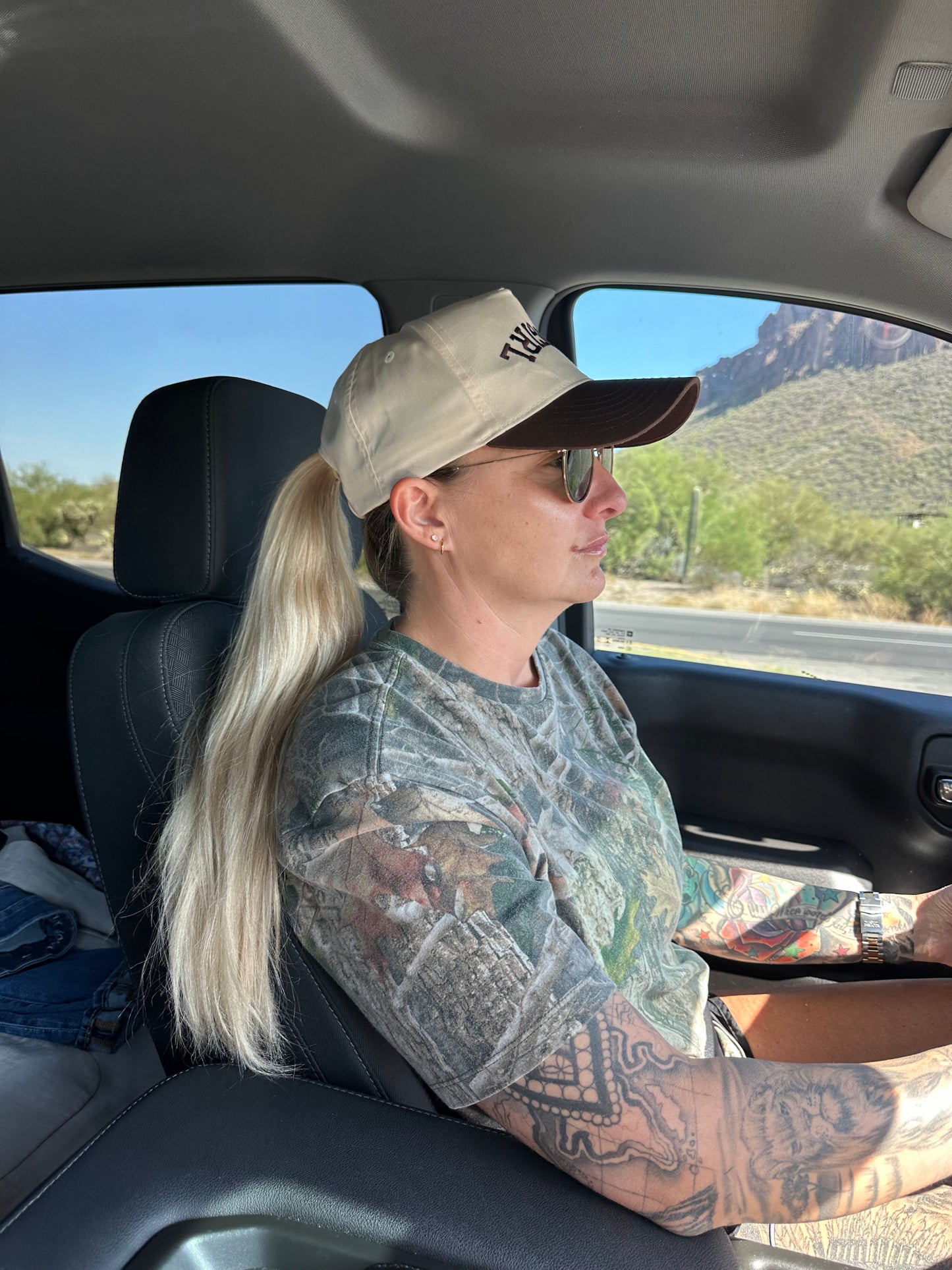Reverse Cowgirl Trucker Hat